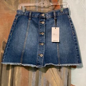 NWT Forever 21 denim collection mini skirt
